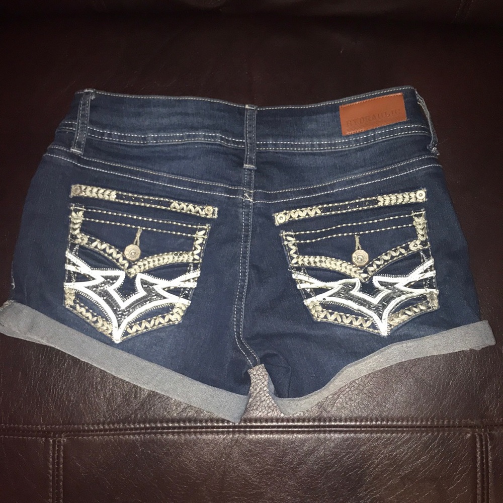 jean shorts